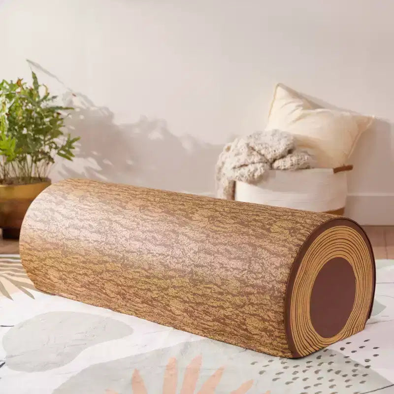 Banc de jardin en bois naturel, sans accoudoirs, 3 places