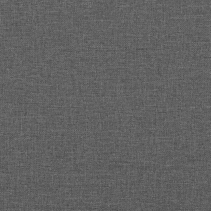 Ciemnoszara poliestrowa sofa 3-osobowa