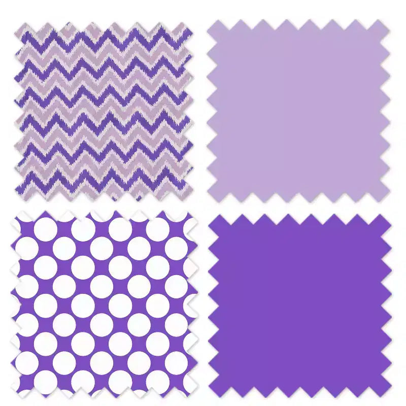 Panier à linge violet avec cadre en bois