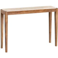 Crestview Collection 42 in. Brown Travertine Accent_Console_Sofa Table