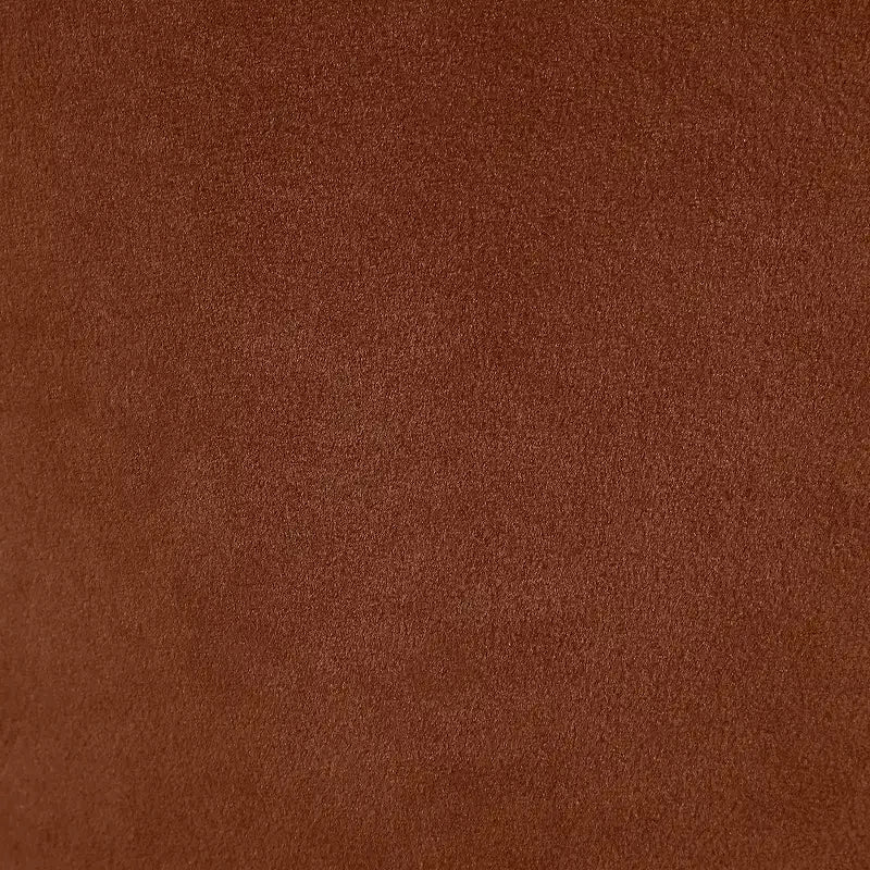 Fauteuil d'appoint en velours – Siège simple | Beige / Noir / Marron / Camel / Cognac / Crème / Vert / Fauve / Taupe