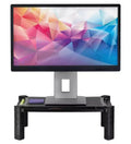 Mount-It! Desktop Computer Monitor Riser - Height Adjustable Tabletop Stand Shelf for PC and Laptop Displays and Printers, 19 x 13 Inch, 6.6 High