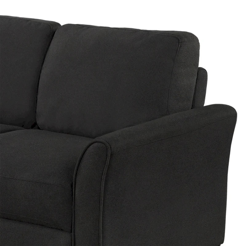 Trzyosobowa sofa z tkaniny lnianej