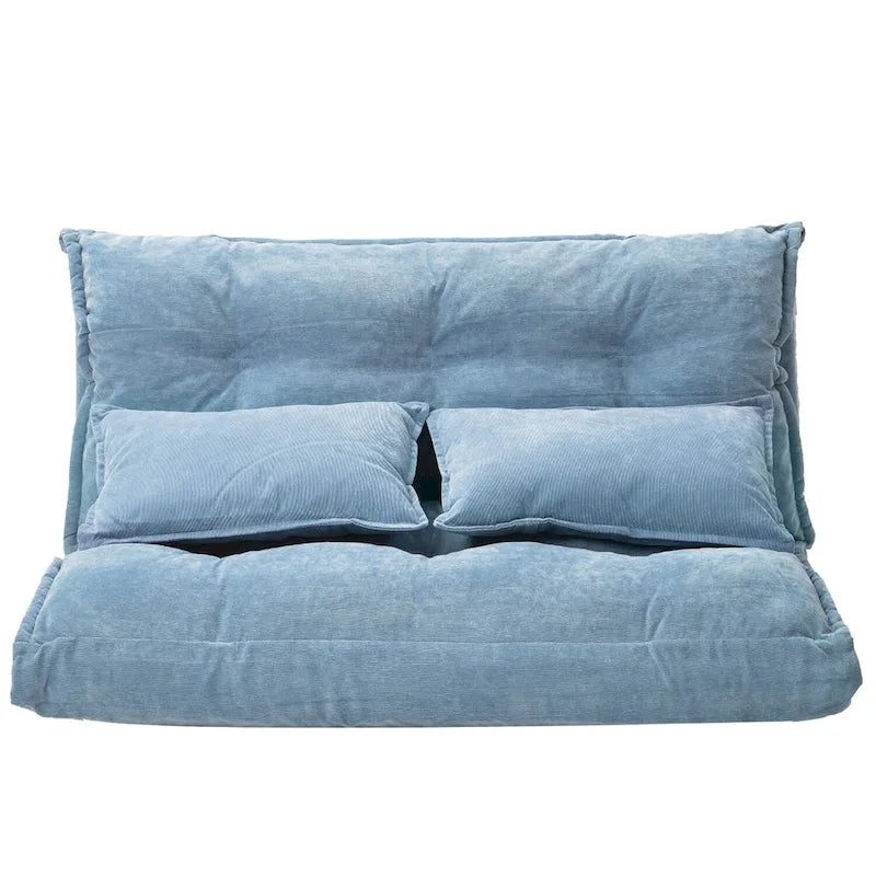 Trzyosobowa sofa z tkaniny lnianej