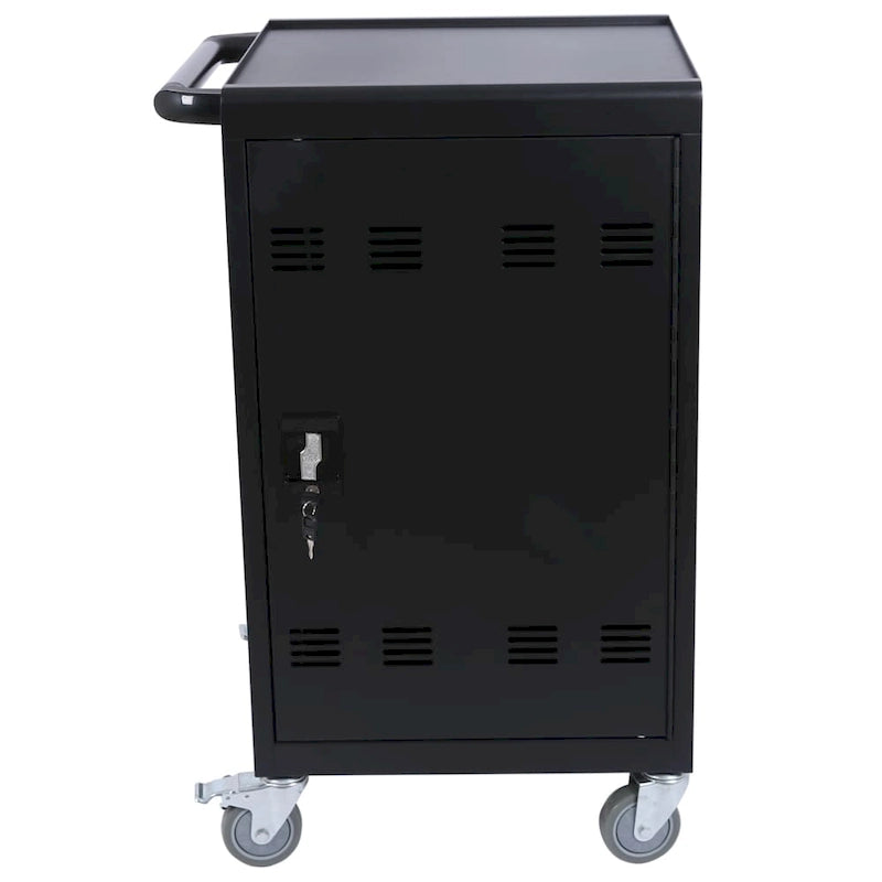 Chariot et armoire de recharge mobile