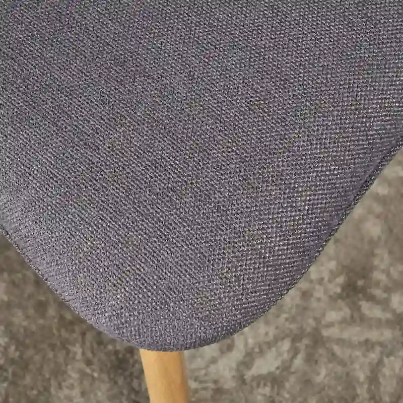 Christopher Knight Home Chaise de salle à manger Abrielle en tissu, style milieu du siècle - N/A