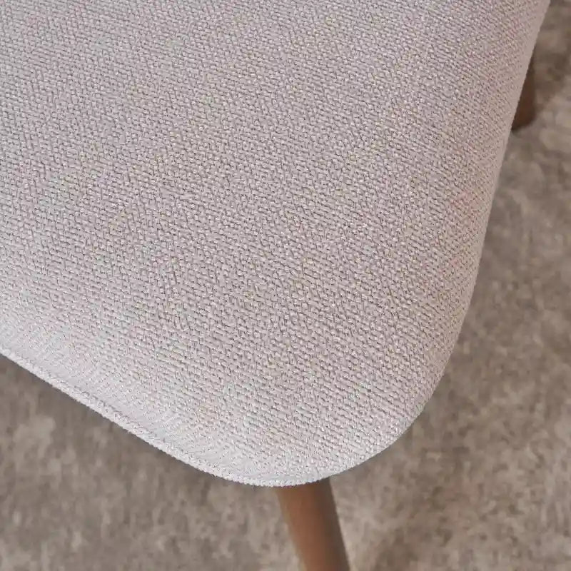 Christopher Knight Home Chaise de salle à manger Abrielle en tissu, style milieu du siècle - N/A
