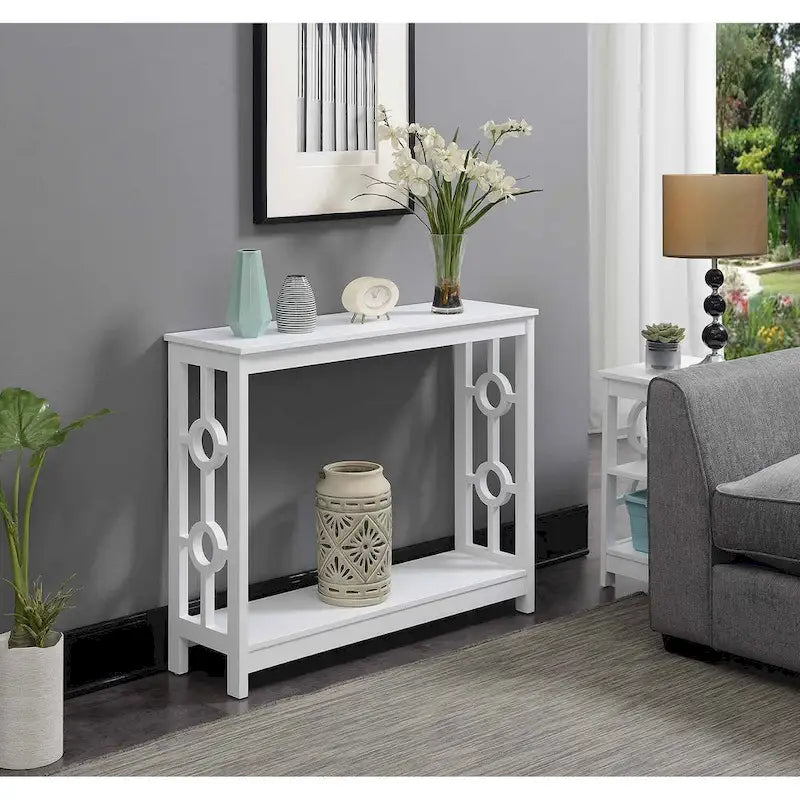 Stolik konsolowy z półką Convenience Concepts Ring
