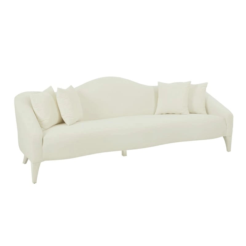 Canapé en velours Naya – 96 larg. x 36,2 prof. x 34,3 haut.