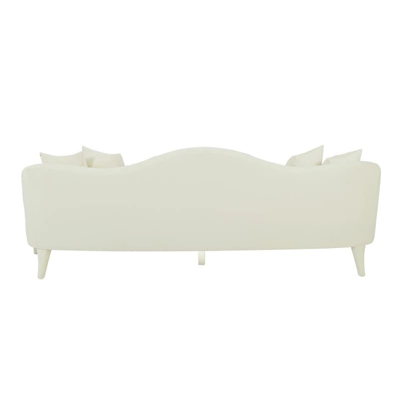 Canapé en velours Naya – 96 larg. x 36,2 prof. x 34,3 haut.