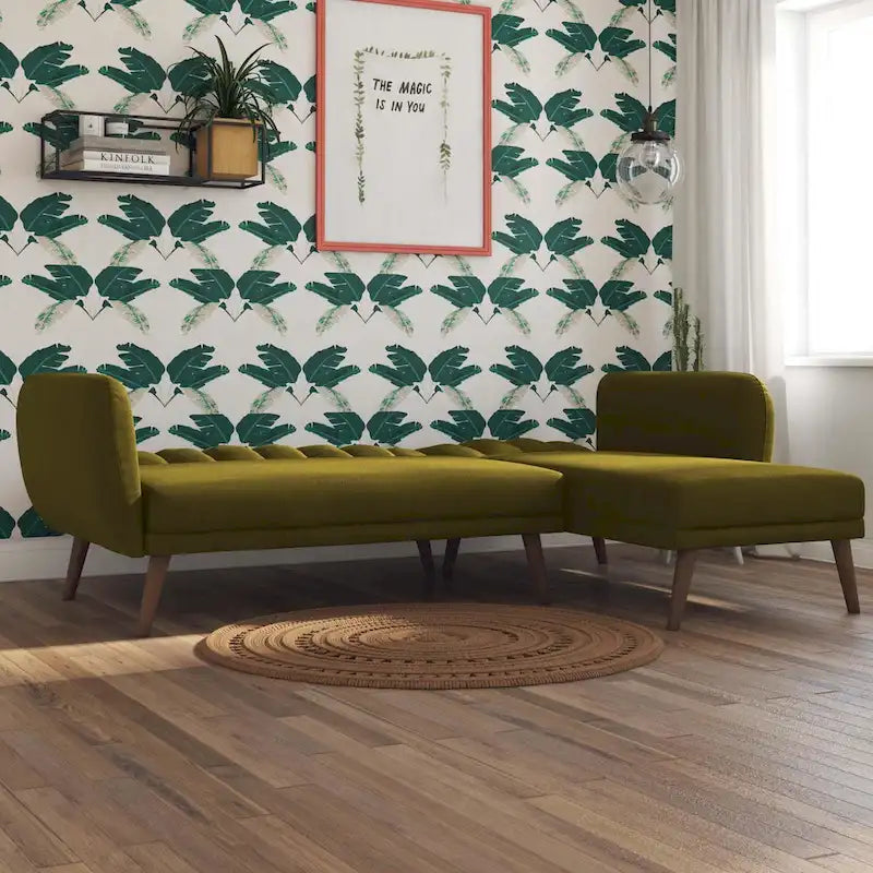 Narożna sofa futon The Novogratz Brittany