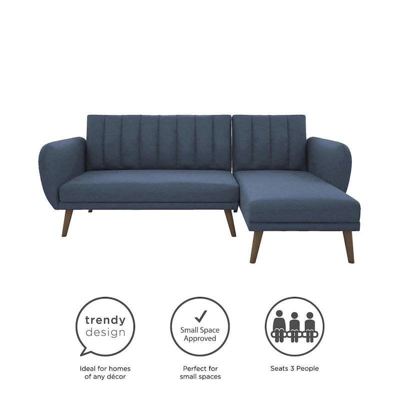 Narożna sofa futon The Novogratz Brittany