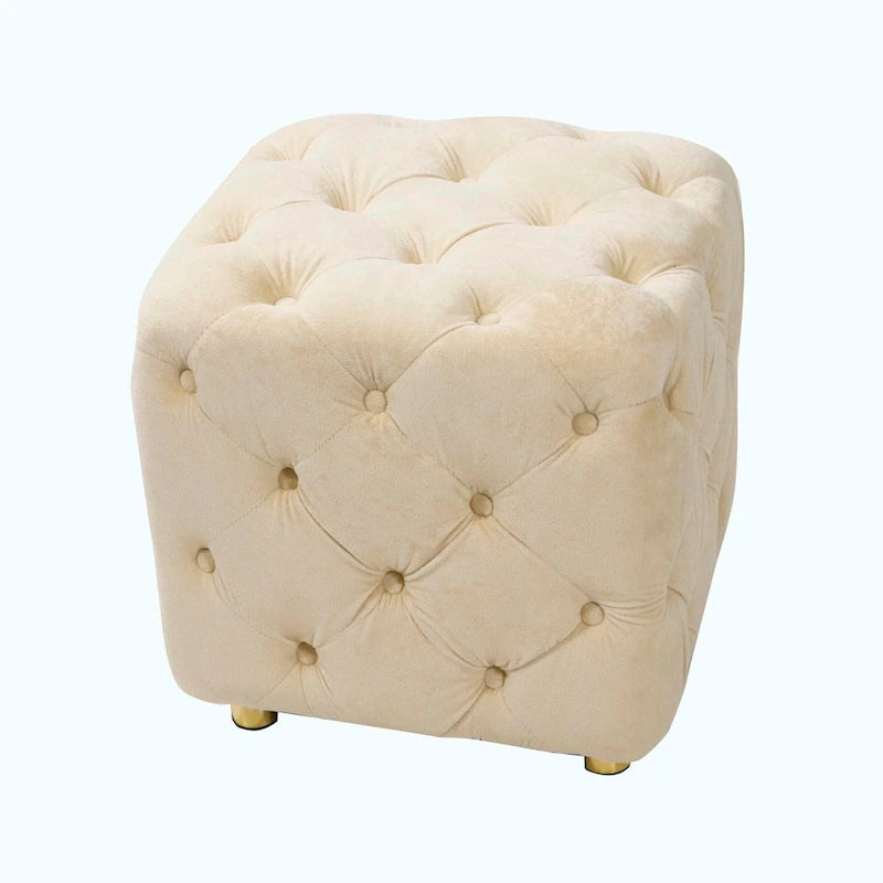 Repose-pieds moelleux, Chaise de coiffeuse, Pouf rembourré