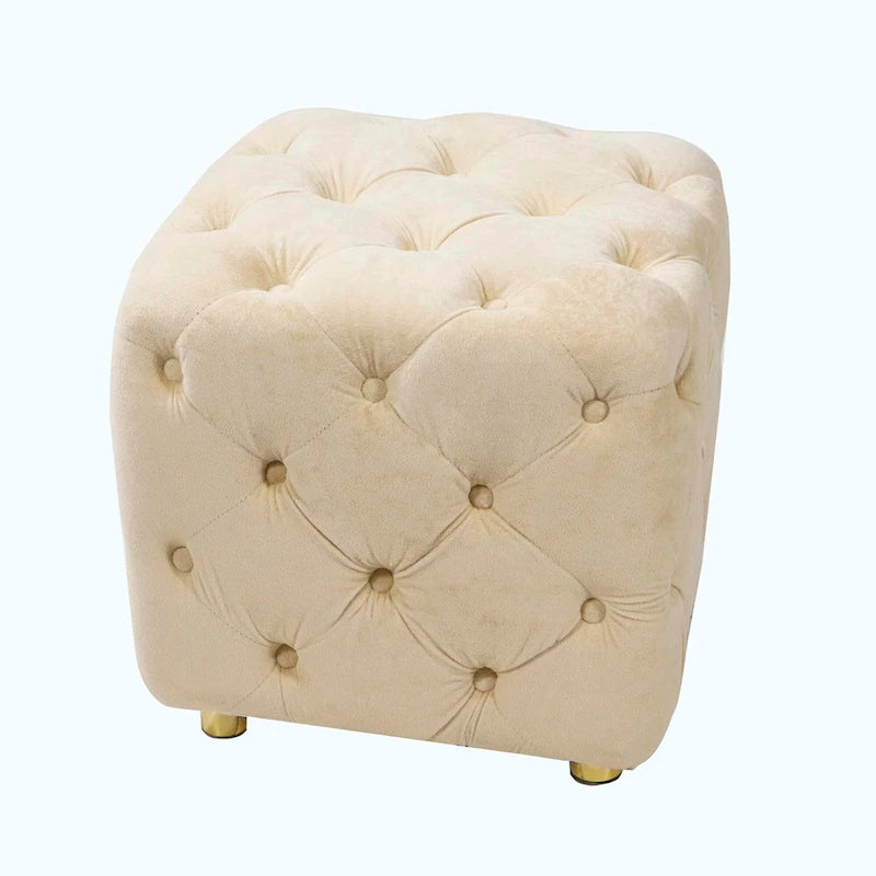 Repose-pieds moelleux, Chaise de coiffeuse, Pouf rembourré