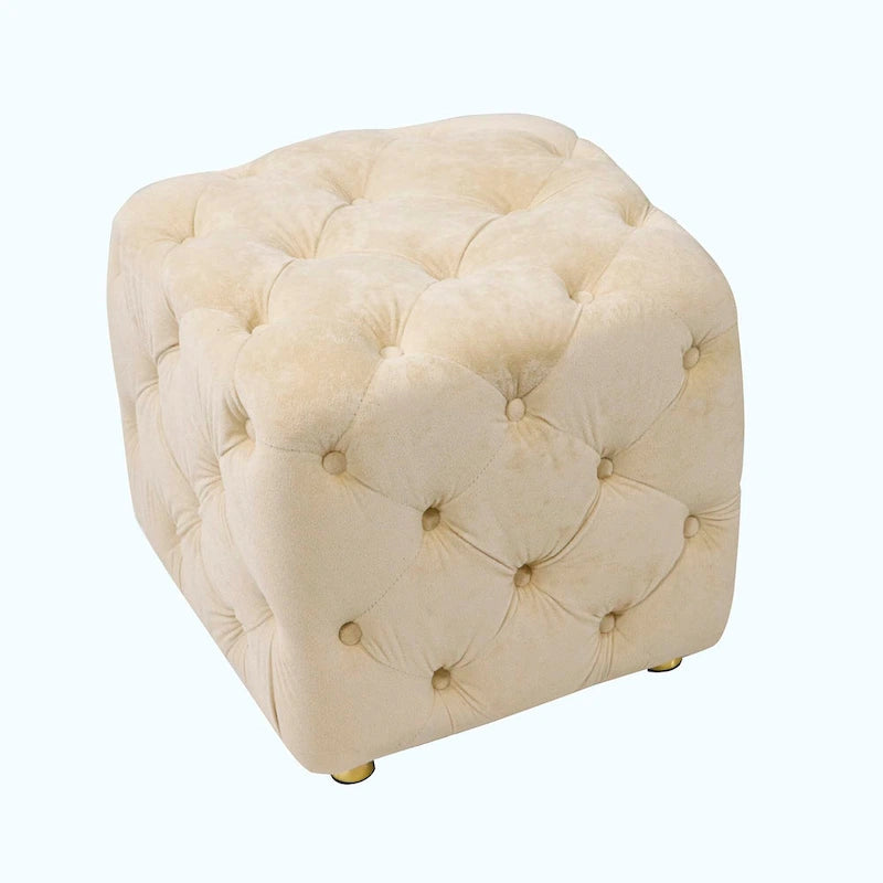Repose-pieds moelleux, Chaise de coiffeuse, Pouf rembourré