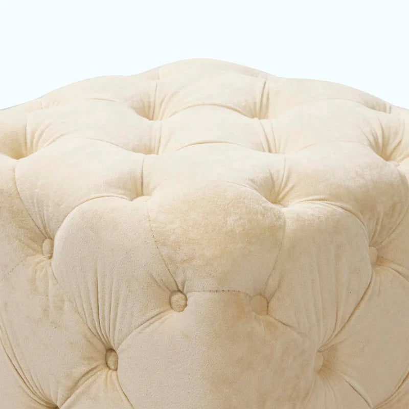 Repose-pieds moelleux, Chaise de coiffeuse, Pouf rembourré
