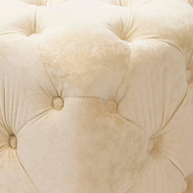 Repose-pieds moelleux, Chaise de coiffeuse, Pouf rembourré