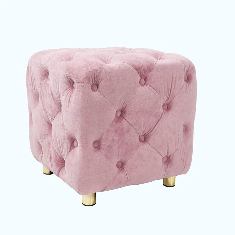 Repose-pieds moelleux, Chaise de coiffeuse, Pouf rembourré