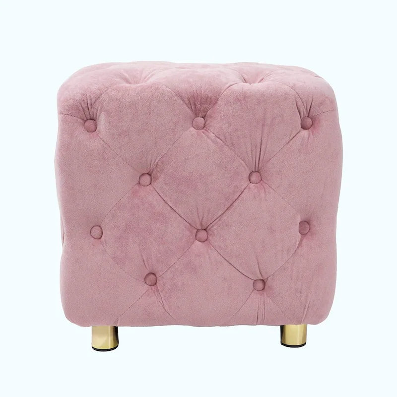 Repose-pieds moelleux, Chaise de coiffeuse, Pouf rembourré
