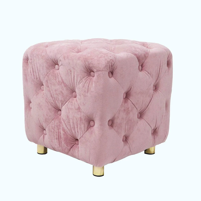 Repose-pieds moelleux, Chaise de coiffeuse, Pouf rembourré