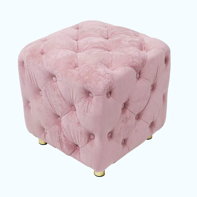 Repose-pieds moelleux, Chaise de coiffeuse, Pouf rembourré
