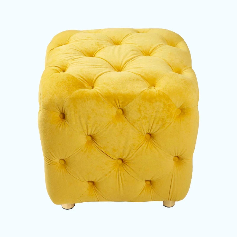 Repose-pieds moelleux, Chaise de coiffeuse, Pouf rembourré