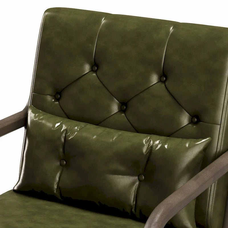 Fotel akcentujący Corvus Zelda Lounge z podłokietnikami