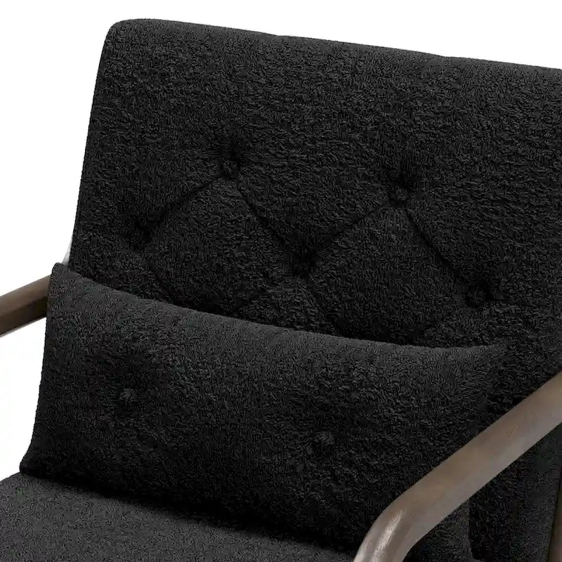 Fotel akcentujący Corvus Zelda Lounge z podłokietnikami