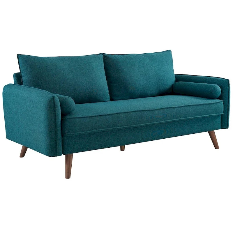 Canapé en tissu rembourré Carson Carrington Hedeby - 32.5L x 72W x 33.5H