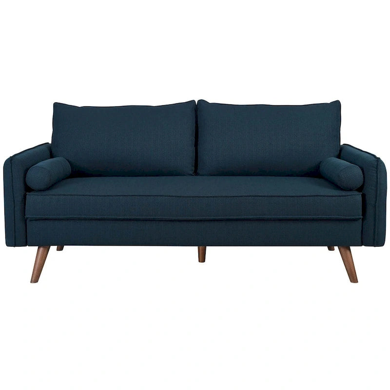 Canapé en tissu rembourré Carson Carrington Hedeby - 32.5L x 72W x 33.5H