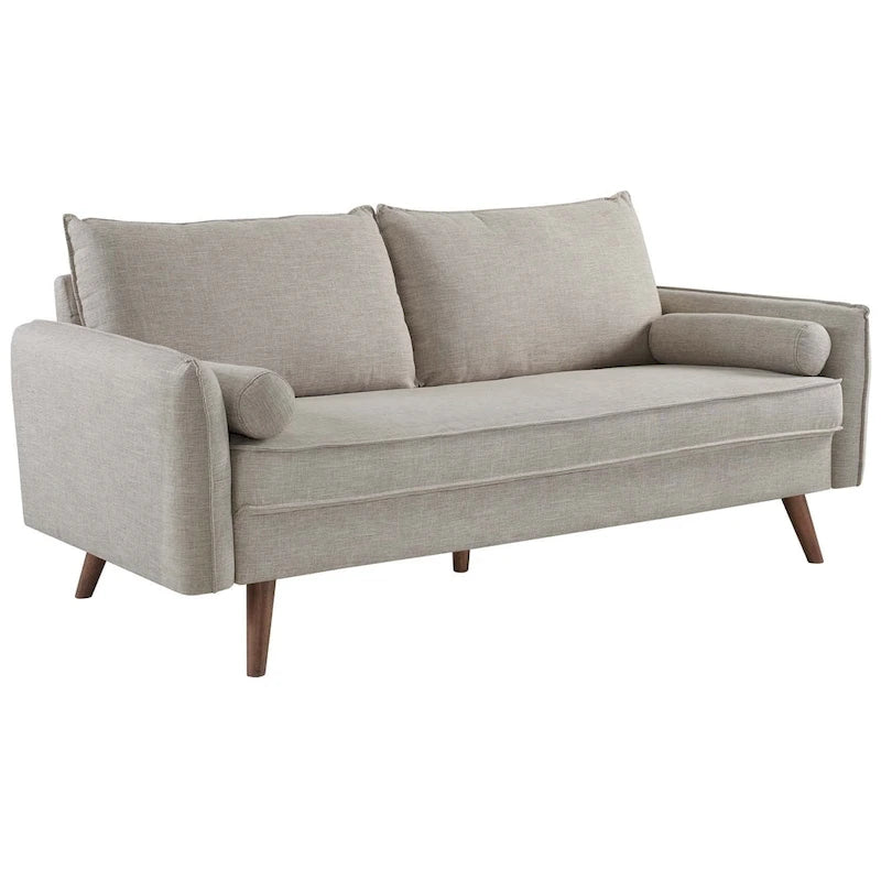 Canapé en tissu rembourré Carson Carrington Hedeby - 32.5L x 72W x 33.5H