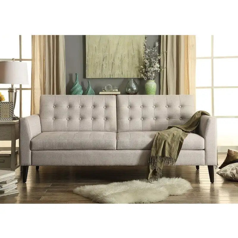 Causeuse Moser Bay Estrella multicolore à accoudoirs carrés de 84 cm de large