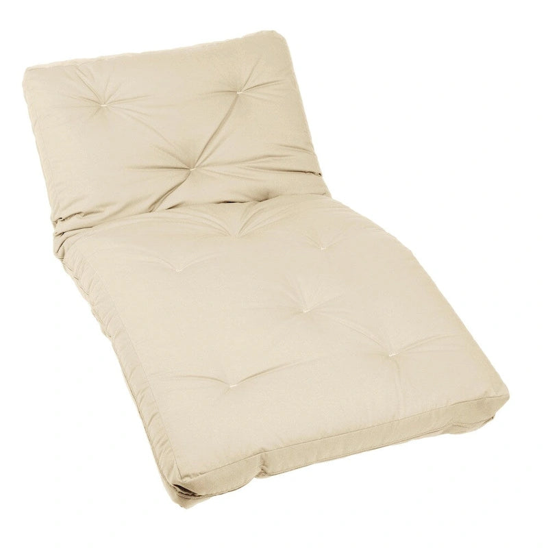 Matelas de futon double ivoire