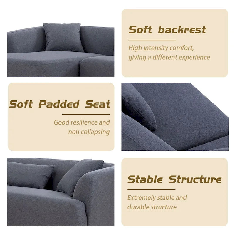 Williamspace 102 narożna sofa modułowa w kształcie litery L