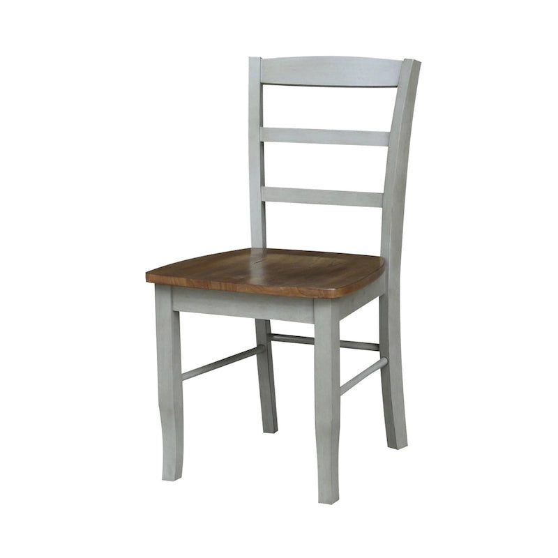 Table à manger ronde extensible 36 po avec 4 chaises Madrid