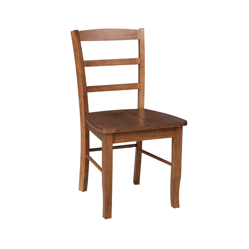 Table à manger ronde extensible 36 po avec 4 chaises Madrid