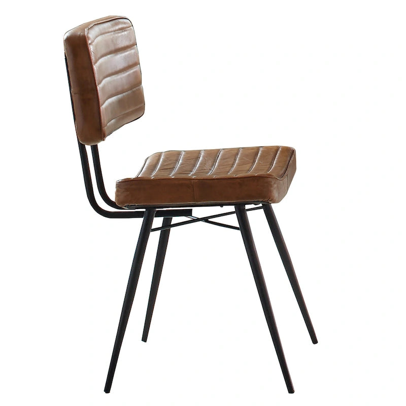 Chaises de salle à manger Willacy rembourrées capitonnées (lot de 6)