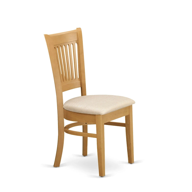 Ensemble de salle à manger East West Furniture, composé d'une table de salle à manger ronde avec abattants et de chaises de salle à manger (nombre de pièces et options de sièges)