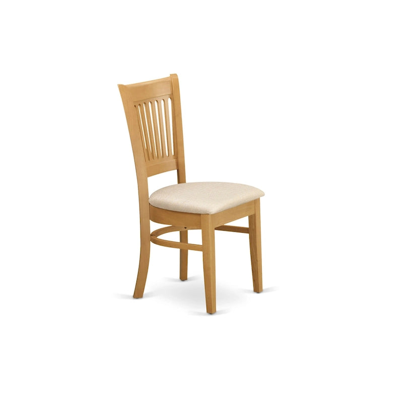 Ensemble de salle à manger East West Furniture, composé d'une table de salle à manger ronde avec abattants et de chaises de salle à manger (nombre de pièces et options de sièges)