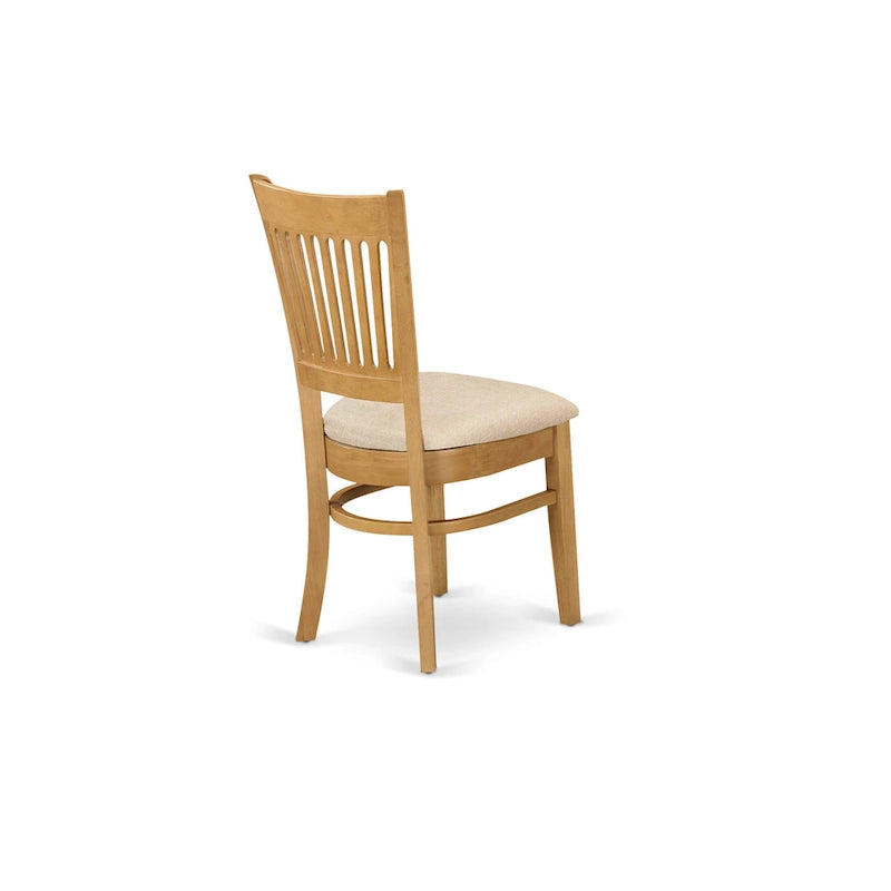 Ensemble de salle à manger East West Furniture, composé d'une table de salle à manger ronde avec abattants et de chaises de salle à manger (nombre de pièces et options de sièges)