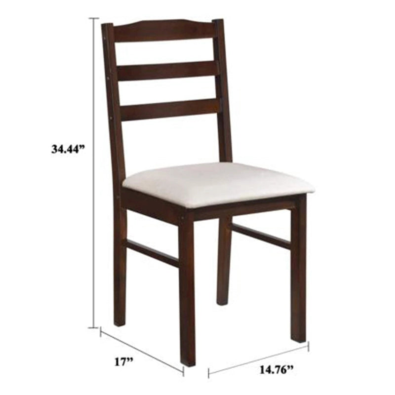 CraftPorch Klasyczny Elegancki 5-elementowy zestaw jadalniany