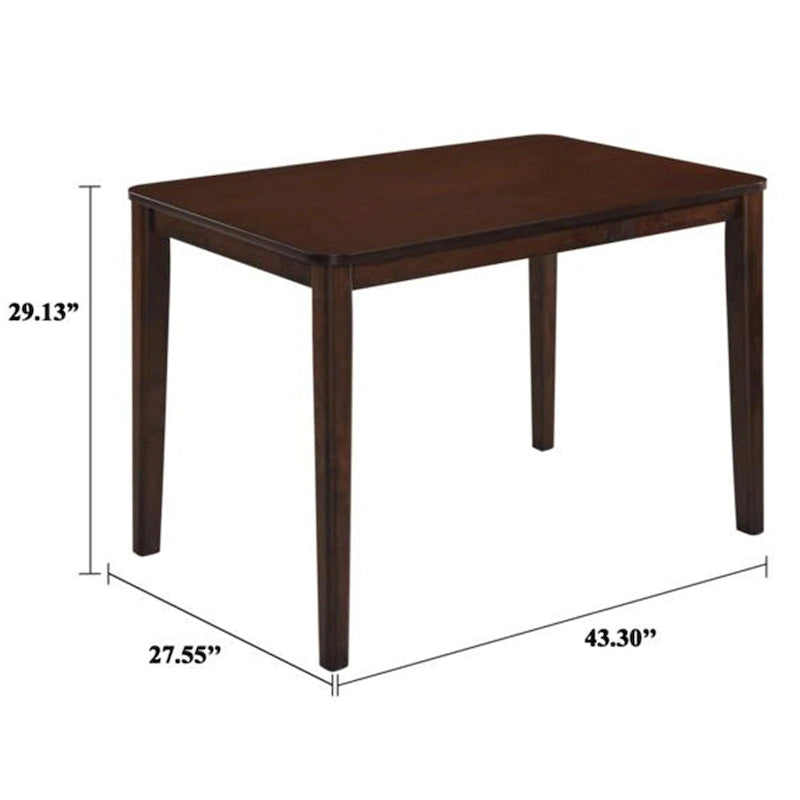 CraftPorch Klasyczny Elegancki 5-elementowy zestaw jadalniany