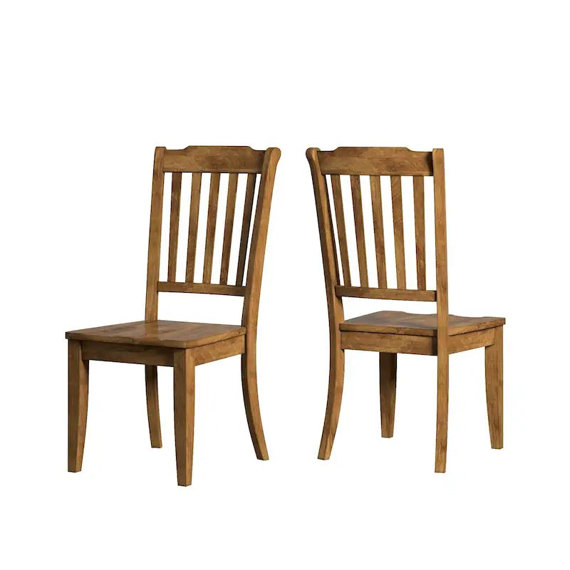 Ensemble salle à manger 5 pièces en bois de style classique iNSPIRE Q, avec table ovale extensible Eleanor Black et chaises à dossier à barreaux