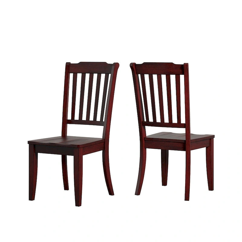 Ensemble salle à manger 5 pièces en bois de style classique iNSPIRE Q, avec table ovale extensible Eleanor Black et chaises à dossier à barreaux