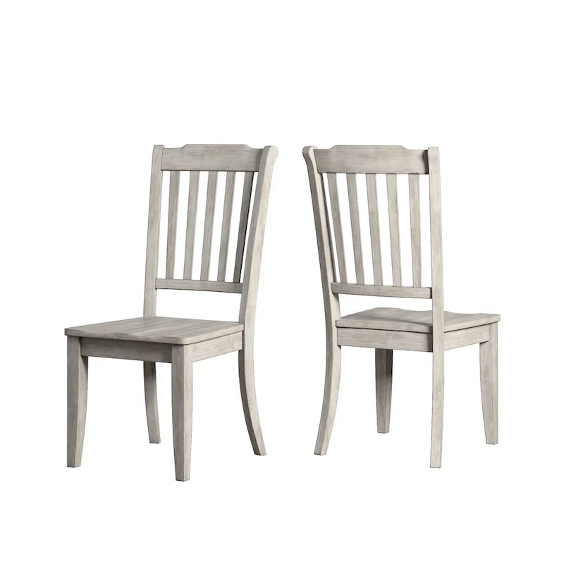 Ensemble salle à manger 5 pièces en bois de style classique iNSPIRE Q, avec table ovale extensible Eleanor Black et chaises à dossier à barreaux