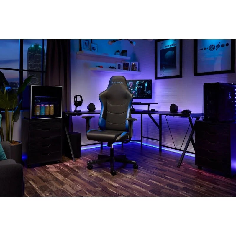 FOTEL GAMINGOWY RESPAWN 110 Ergonomiczny – wysokiej jakości fotel biurowy do komputera w stylu wyścigowym
