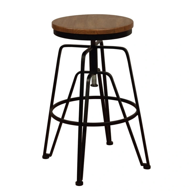 Regulowany taboret Aimes Wood and Metal, 25-29 cali