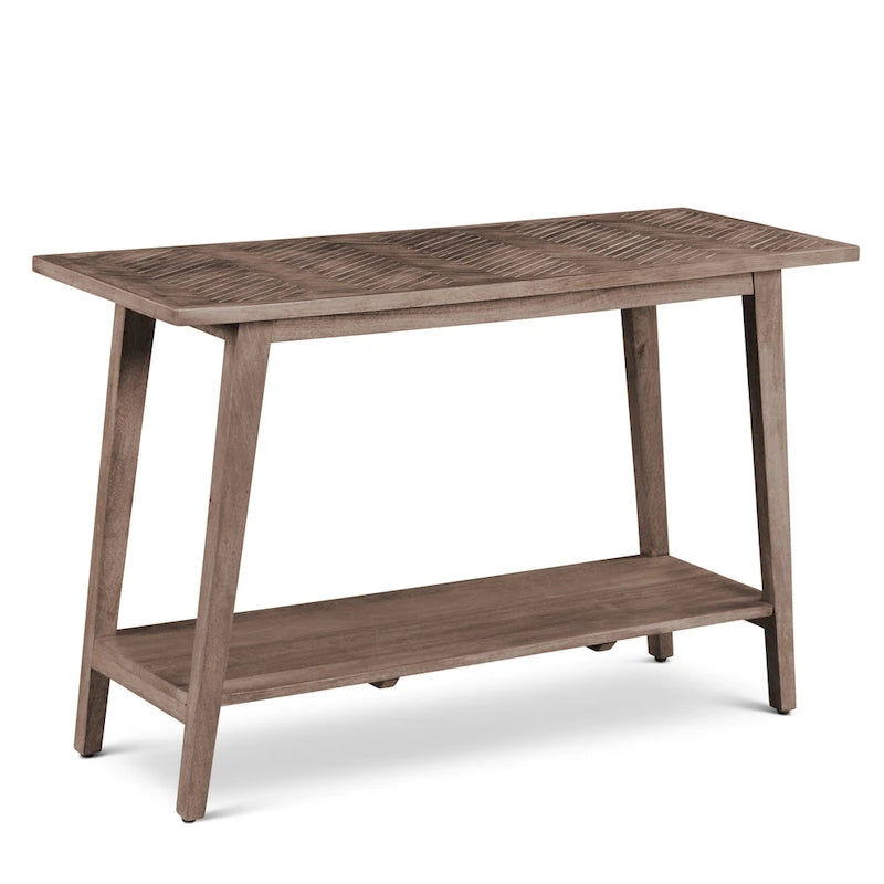 Table console en manguier massif Minett de Steve Silver