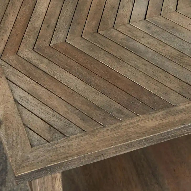 Table console en manguier massif Minett de Steve Silver