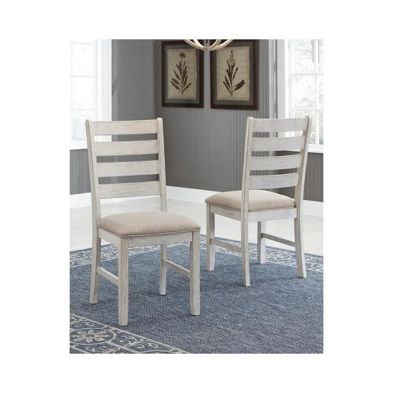 Krzesła do jadalni Signature Design by Ashley Skempton Whitewashed (2 szt.)